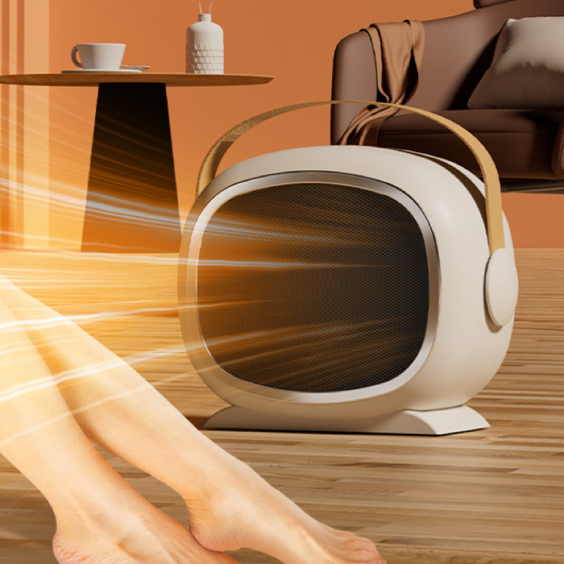 Small portable electric heater, desktop PTC fast-heating fan heater, home heater