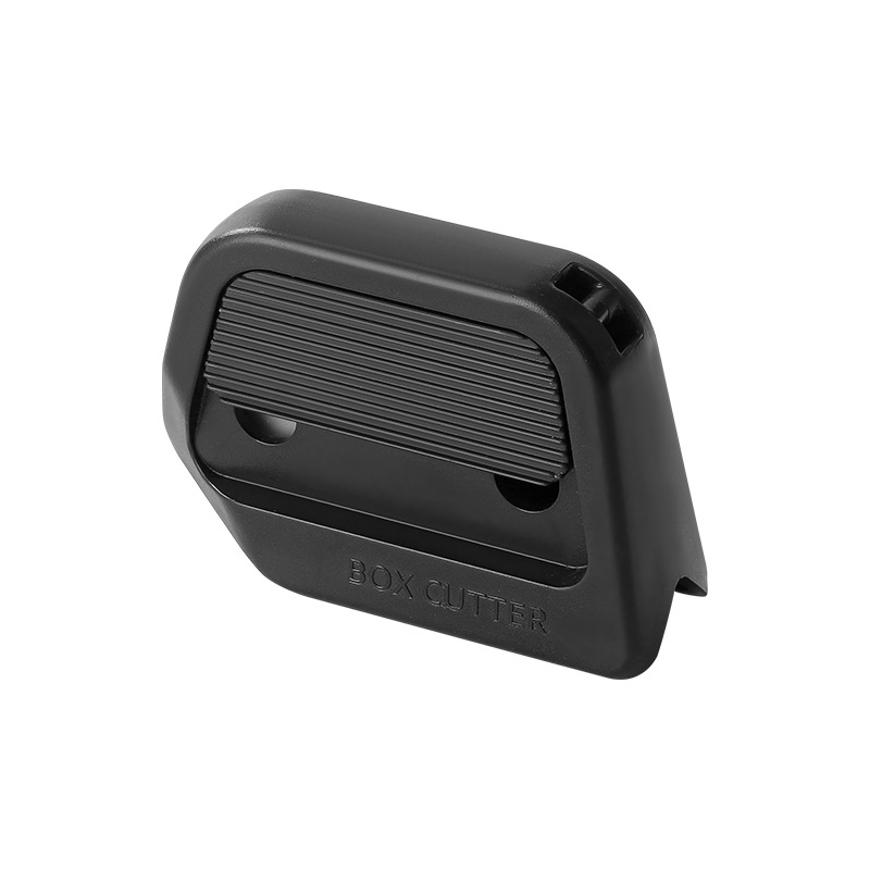 Magnetic portable box opener, plastic blades, automatic blade retraction, 5-pack