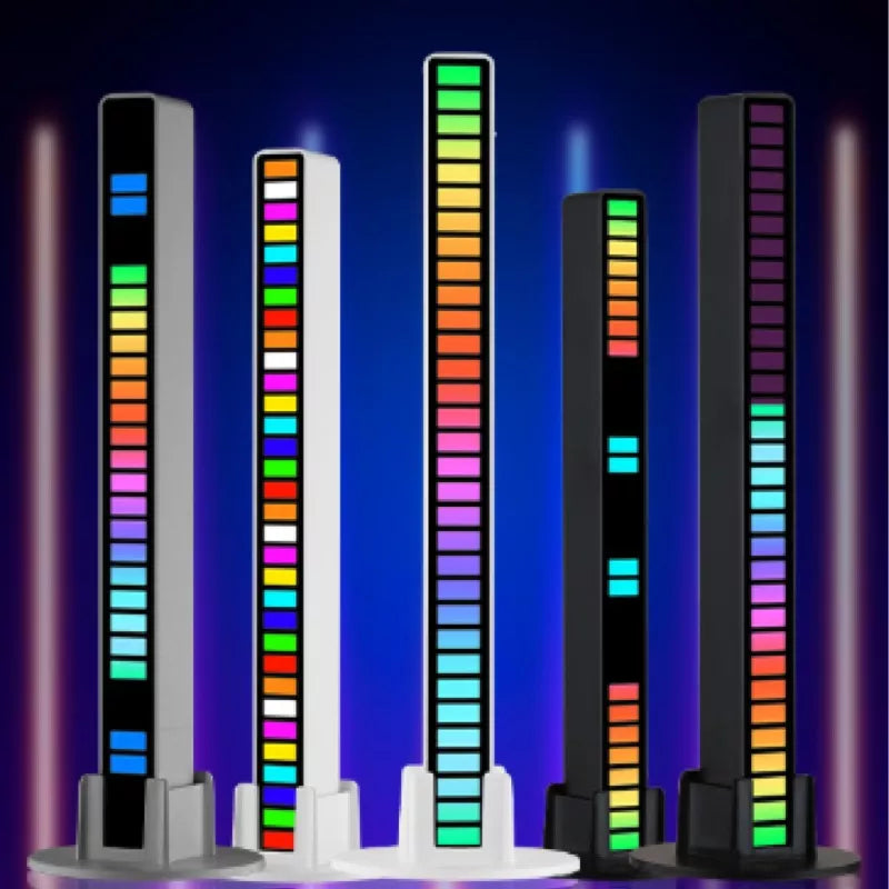 Synchronous rhythmic RGB light controlled by voice