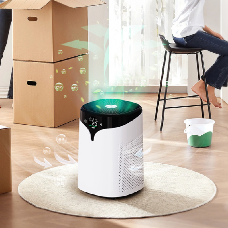 Negative ion air purifier, pet hair removal air purifier