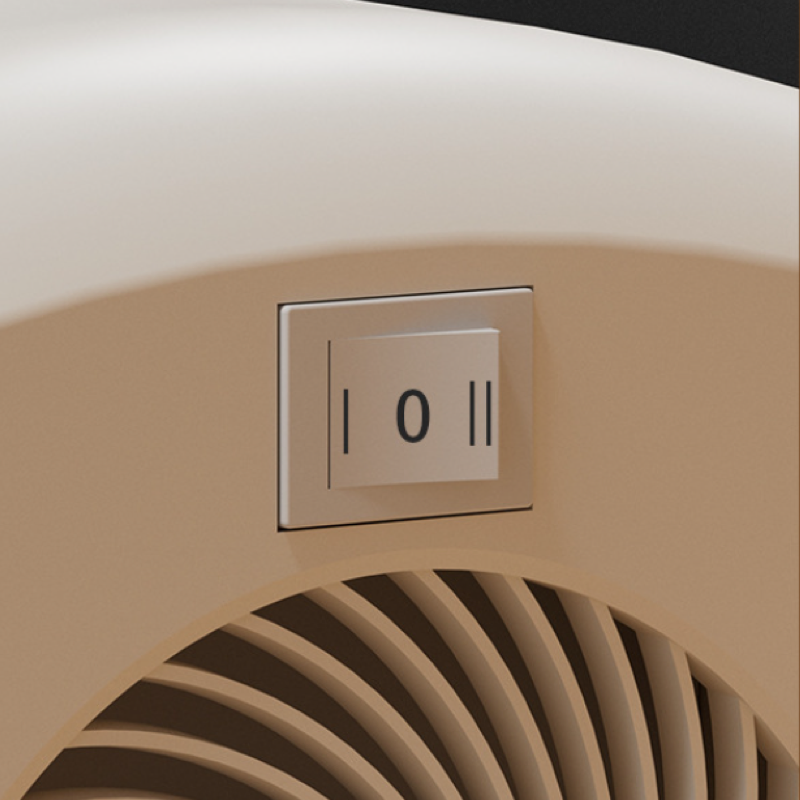 Small portable electric heater, desktop PTC fast-heating fan heater, home heater