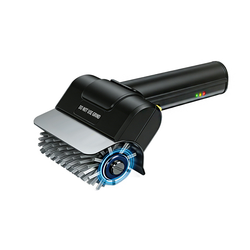 Handheld Electric BBQ Brush, Heavy-Duty Grease Cleaner for Grill Grates