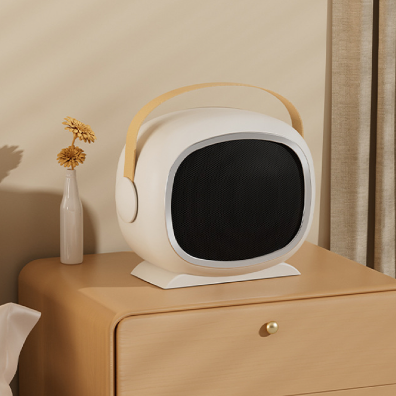 Small portable electric heater, desktop PTC fast-heating fan heater, home heater