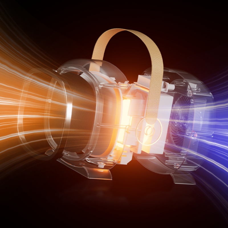 Small portable electric heater, desktop PTC fast-heating fan heater, home heater