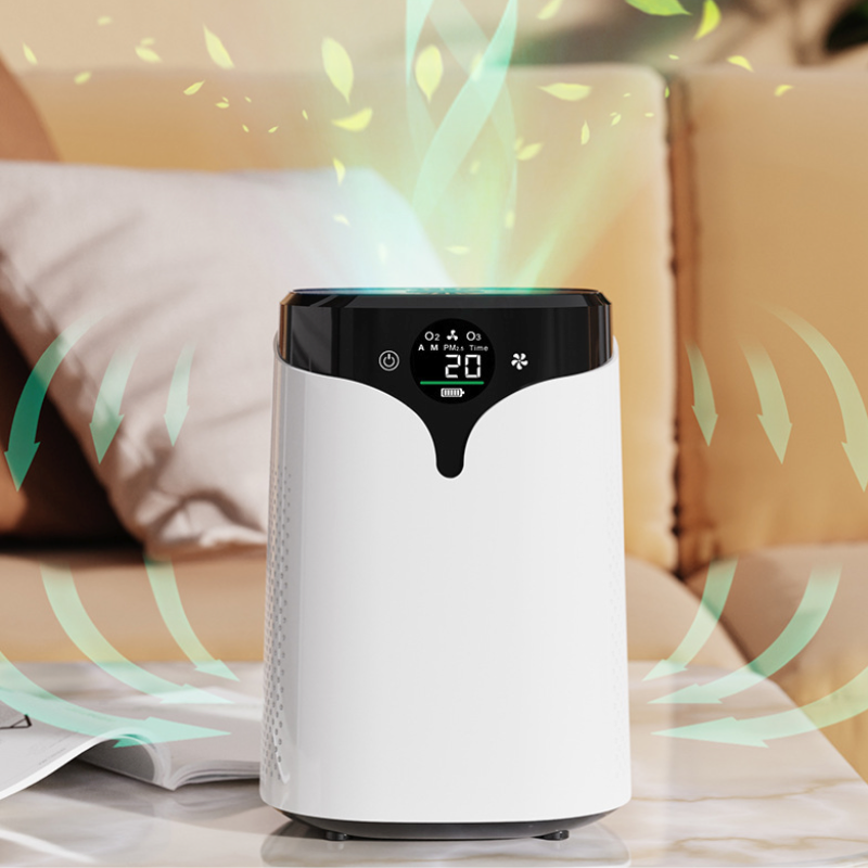 Negative ion air purifier, pet hair removal air purifier