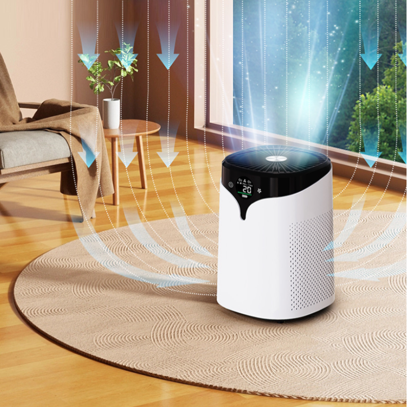 Negative ion air purifier, pet hair removal air purifier