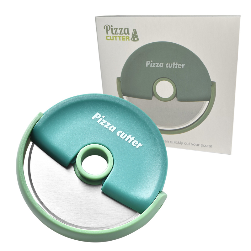 Stainless steel pizza cutter, creatively shaped pizza cutter