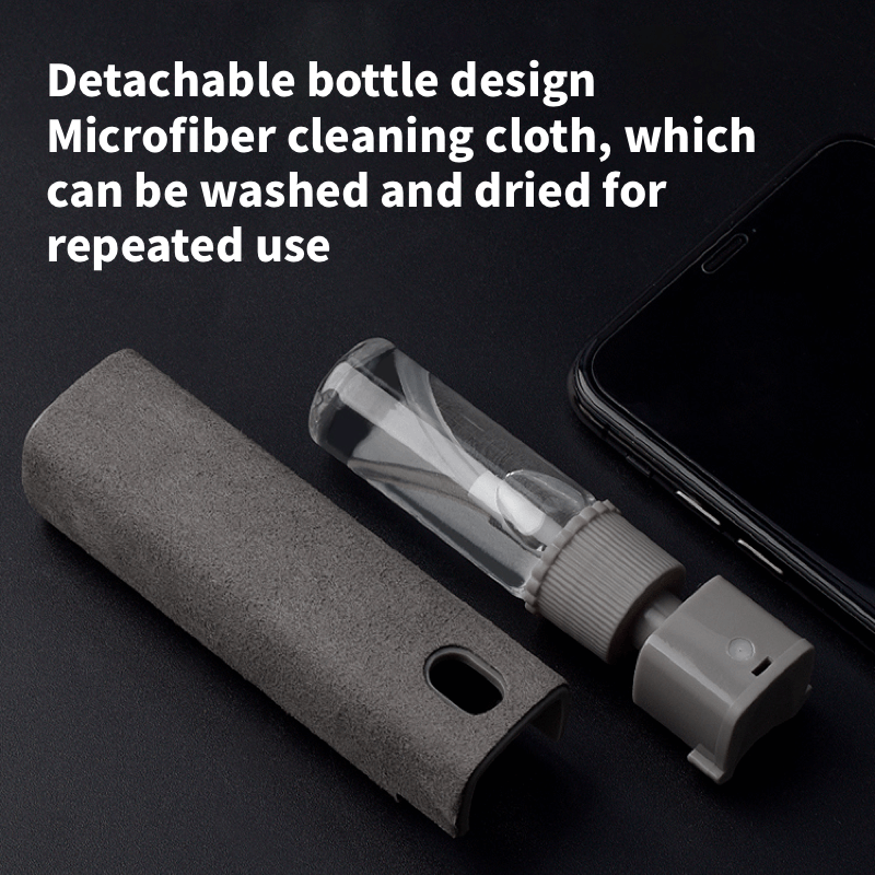 Screen cleaner, cleaning cloth, spray cleaner